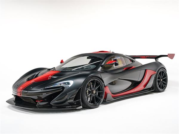 2015 McLaren P1 Lanzante GTR in Black/Red - exterior photo 8
