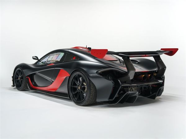 2015 McLaren P1 Lanzante GTR in Black/Red - exterior photo 10