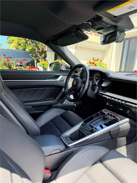 2023 Porsche 911 Turbo S Cabriolet in Black - interior photo 9