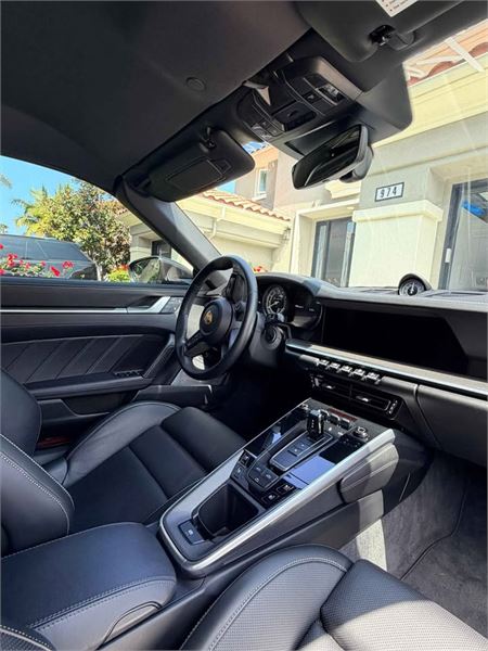 2023 Porsche 911 Turbo S Cabriolet in Black - interior photo 8
