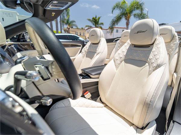 2023 Bentley Continental GTC Speed in Onyx - interior photo 22