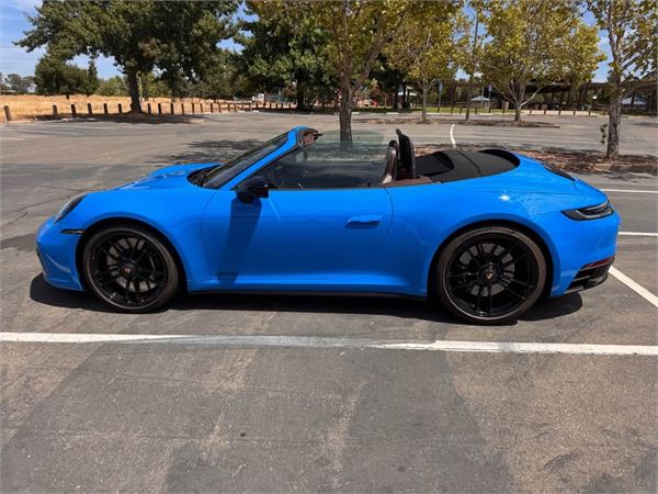 2022 Porsche 911 GTS Cabriolet in Blue - exterior photo 15