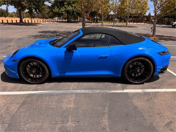 2022 Porsche 911 GTS Cabriolet in Blue - exterior photo 13