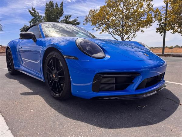 2022 Porsche 911 GTS Cabriolet in Blue - exterior photo 9