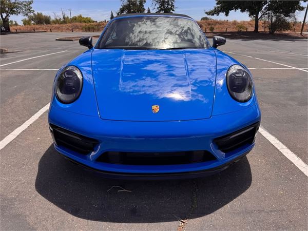 2022 Porsche 911 GTS Cabriolet in Blue - exterior photo 11