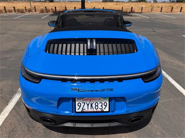 2022 Porsche 911 GTS Cabriolet in Blue - exterior photo 5