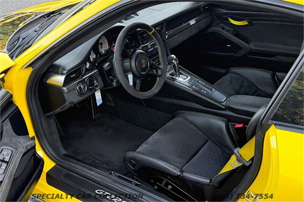 2018 Porsche 911 GT2 RS in Racing Yellow - interior photo 15