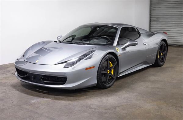 2014 Ferrari 458 Spider in Titanium - exterior photo 3