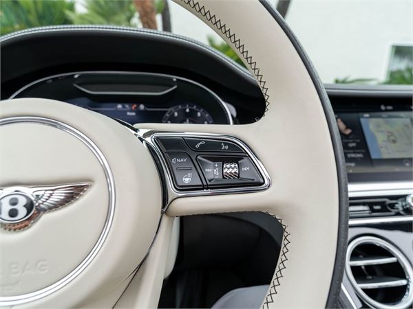 2024 Bentley Continental GTC Speed in Arctica by Mulliner - interior photo 23
