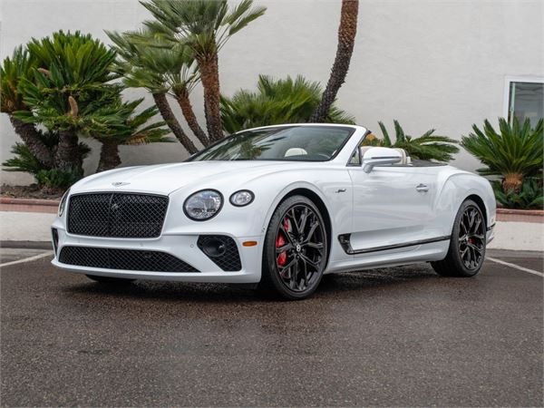 2024 Bentley Continental GTC Speed in Arctica by Mulliner - exterior photo 10