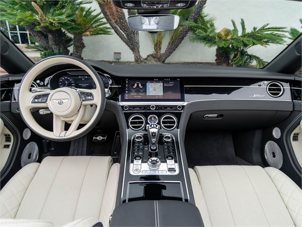 2024 Bentley Continental GTC Speed in Arctica by Mulliner - interior photo 20