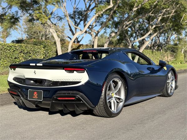 2023 Ferrari 296 GTB in Blu Pozzi - exterior photo 7