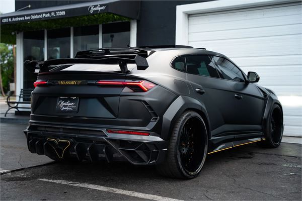 2021 Lamborghini Urus Mansory in Black - exterior photo 4