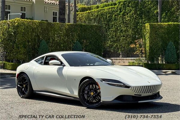 2021 Ferrari Roma in Bianco Avus - exterior photo 14
