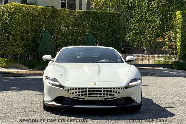 2021 Ferrari Roma in Bianco Avus - exterior photo 3