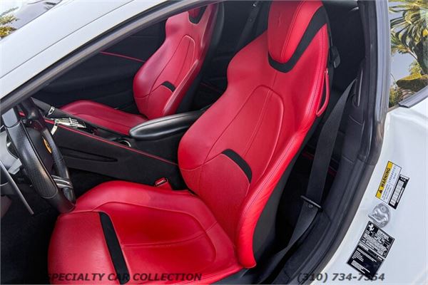 2021 Ferrari Roma in Bianco Avus - interior photo 15