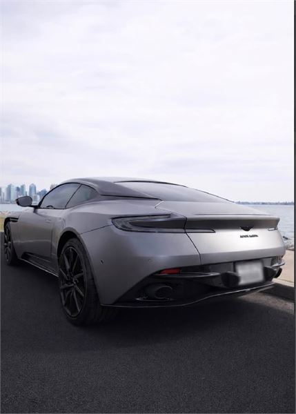 2021 Aston Martin DB11 in Satin Grey Wrap - exterior photo 12