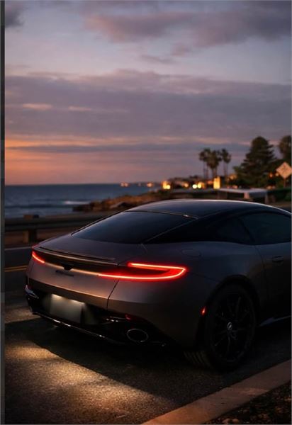 2021 Aston Martin DB11 in Satin Grey Wrap - exterior photo 9