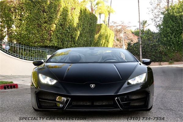 2017 Lamborghini Huracan Spyder in Nero Noctis - exterior photo 4