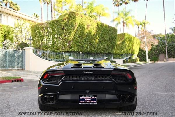 2017 Lamborghini Huracan Spyder in Nero Noctis - exterior photo 7