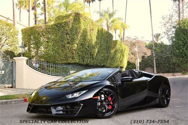 2017 Lamborghini Huracan Spyder in Nero Noctis - exterior photo 3
