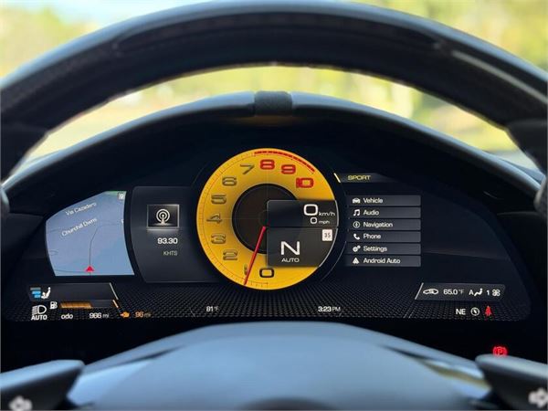2024 Ferrari Roma in Grigio Silverstone Metallic - interior photo 22