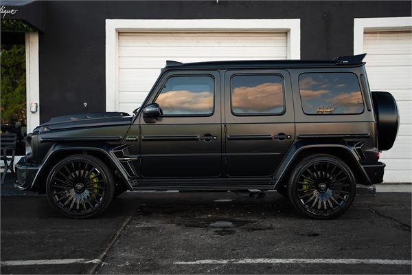 2023 Mercedes-Benz G63 AMG Brabus 700 Widestar in Satin Black - exterior photo 7