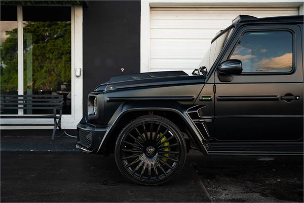 2023 Mercedes-Benz G63 AMG Brabus 700 Widestar in Satin Black - exterior photo 8