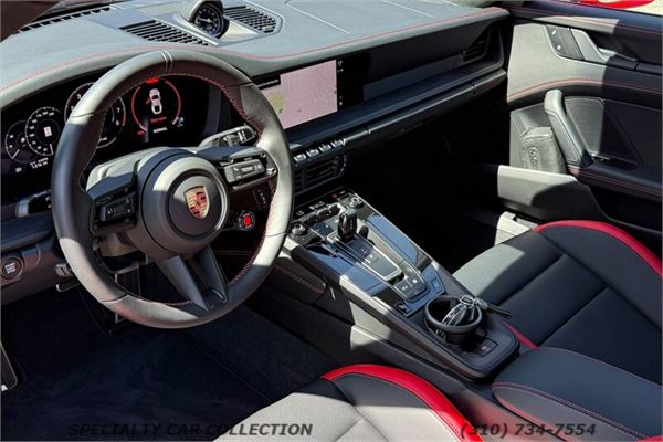 2026 Porsche 911 Carrera GTS in Guards Red - interior photo 17