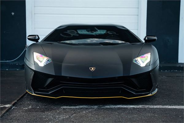 2018 Lamborghini Aventador S in Matte Black - exterior photo 2
