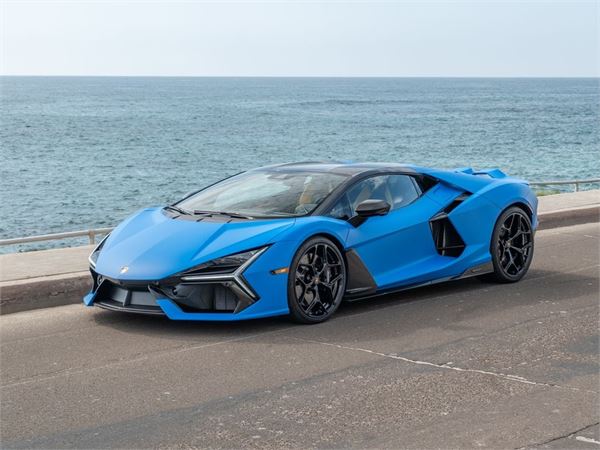 2025 Lamborghini Revuelto in Blu Amnis Matte - exterior photo 2