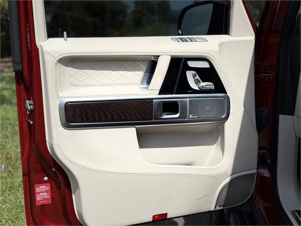 2024 Mercedes-Benz AMG G63 in Cardinal Red Metallic - interior photo 17