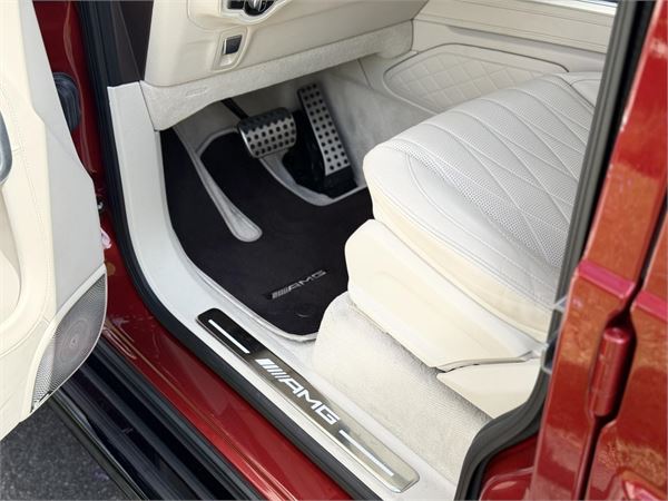 2024 Mercedes-Benz AMG G63 in Cardinal Red Metallic - interior photo 18