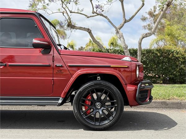 2024 Mercedes-Benz AMG G63 in Cardinal Red Metallic - exterior photo 10