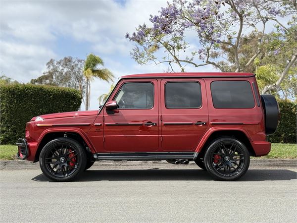 2024 Mercedes-Benz AMG G63 in Cardinal Red Metallic - exterior photo 2