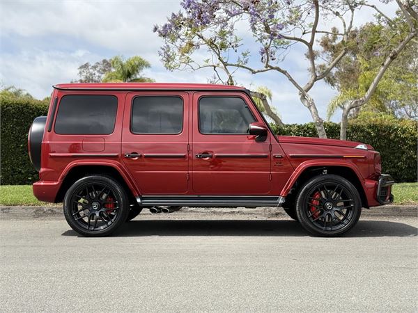 2024 Mercedes-Benz AMG G63 in Cardinal Red Metallic - exterior photo 8