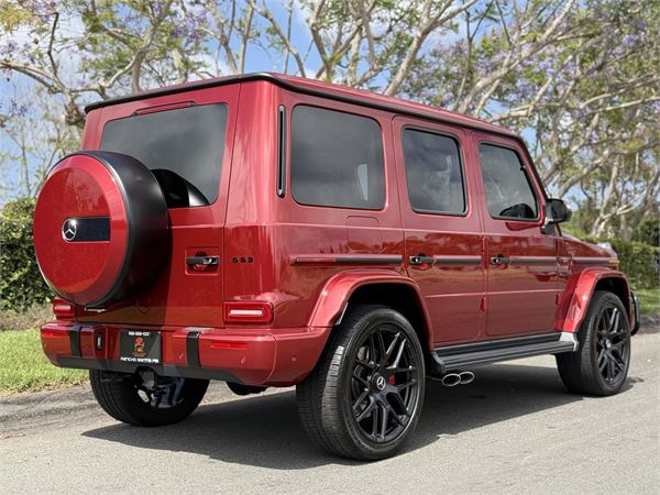 2024 Mercedes-Benz AMG G63 in Cardinal Red Metallic - exterior photo 7