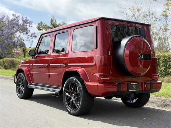 2024 Mercedes-Benz AMG G63 in Cardinal Red Metallic - exterior photo 5
