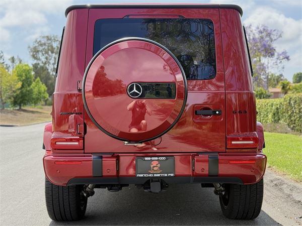 2024 Mercedes-Benz AMG G63 in Cardinal Red Metallic - exterior photo 6