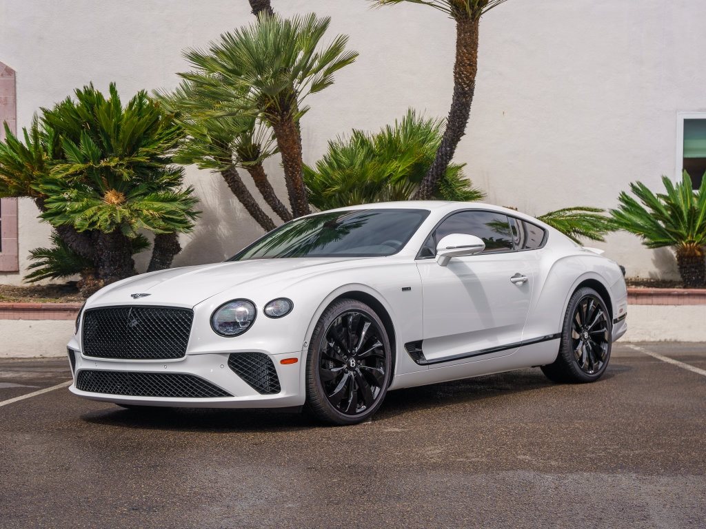 2024 Bentley Continental GT V8 in Glacier White - exterior photo 1