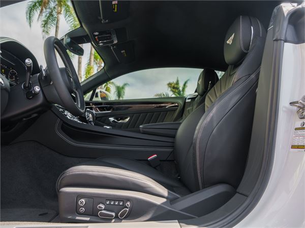 2024 Bentley Continental GT V8 in Glacier White - interior photo 24