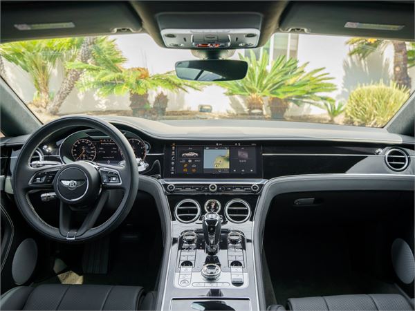 2024 Bentley Continental GT V8 in Glacier White - interior photo 14