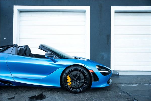 2020 McLaren 720S Spider in MSO Defined Ludus Blue - exterior photo 9