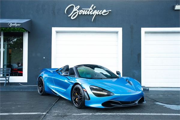 2020 McLaren 720S Spider in MSO Defined Ludus Blue - exterior photo 1
