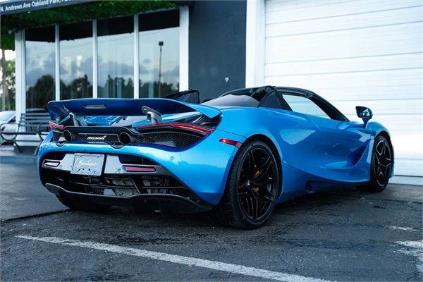 2020 McLaren 720S Spider in MSO Defined Ludus Blue - exterior photo 4