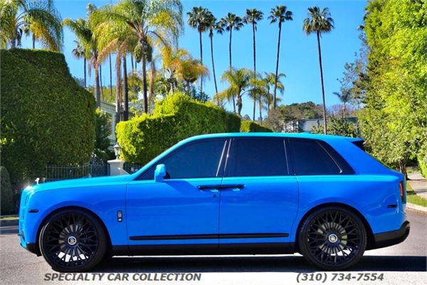 2019 Rolls-Royce Cullinan in Galileo Blue - exterior photo 12