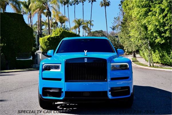 2019 Rolls-Royce Cullinan in Galileo Blue - exterior photo 4