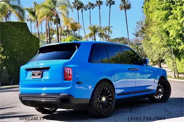 2019 Rolls-Royce Cullinan in Galileo Blue - exterior photo 8
