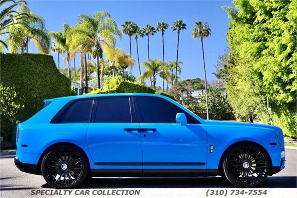 2019 Rolls-Royce Cullinan in Galileo Blue - exterior photo 6