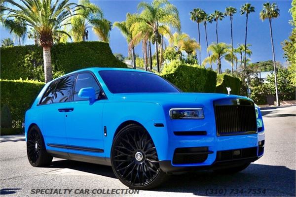 2019 Rolls-Royce Cullinan in Galileo Blue - exterior photo 5